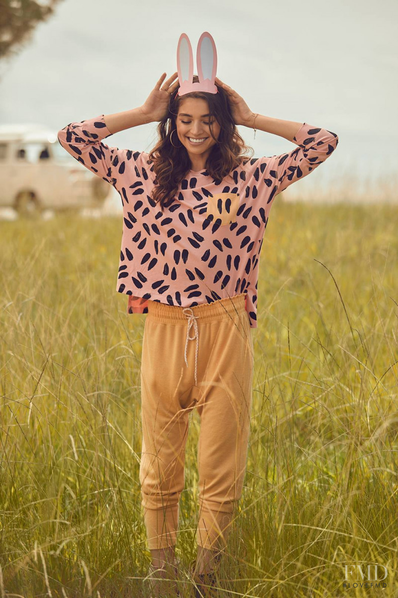 Daniela Lopez Osorio featured in  the Cotton On Body advertisement for Spring/Summer 2018