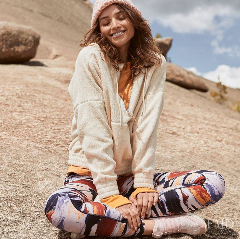 Daniela Lopez Osorio featured in  the Cotton On Body advertisement for Spring/Summer 2018