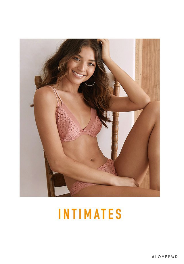 Daniela Lopez Osorio featured in  the Cotton On Body advertisement for Spring/Summer 2018