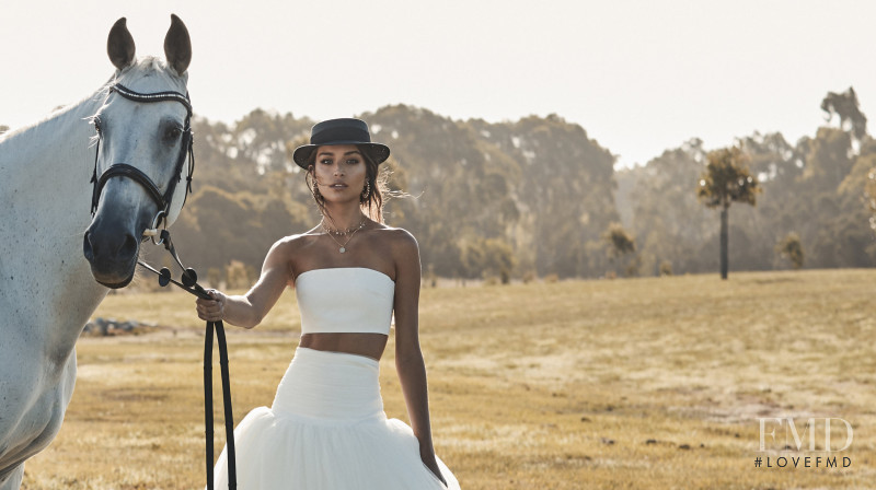 Daniela Lopez Osorio featured in  the One Day Bridal Chosen lookbook for Spring/Summer 2018