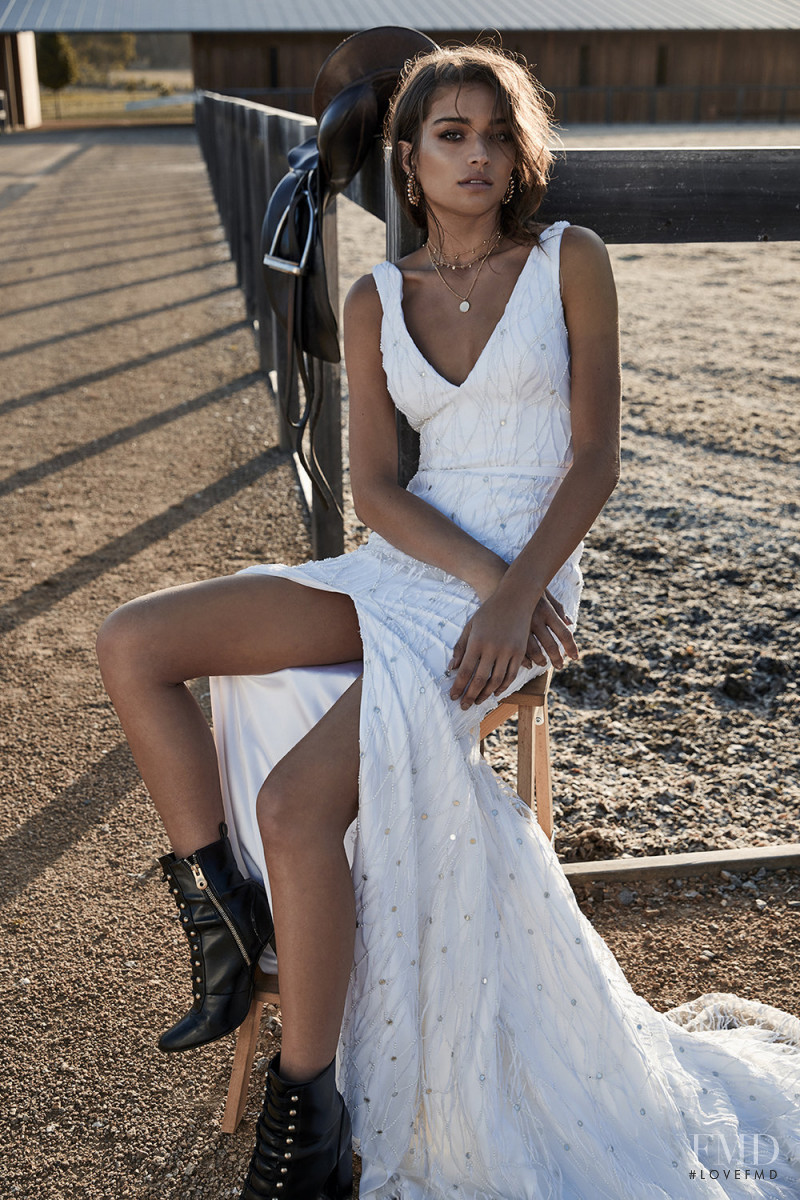 Daniela Lopez Osorio featured in  the One Day Bridal Chosen lookbook for Spring/Summer 2018