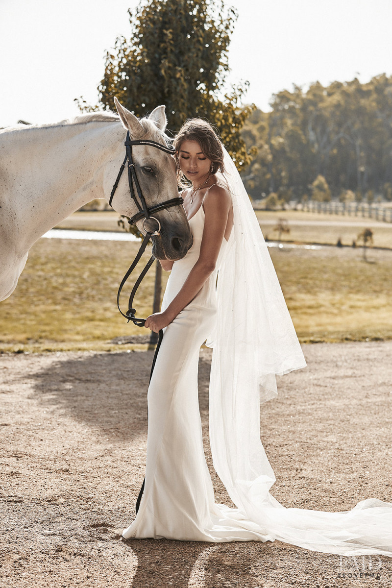 Daniela Lopez Osorio featured in  the One Day Bridal Chosen lookbook for Spring/Summer 2018