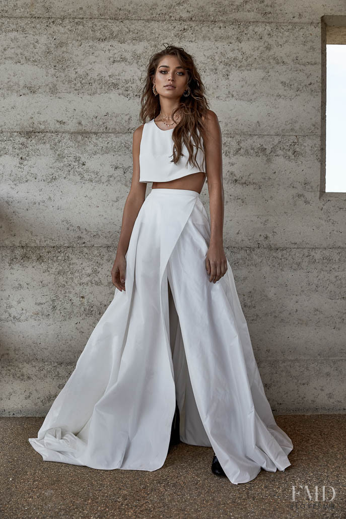 Daniela Lopez Osorio featured in  the One Day Bridal Chosen lookbook for Spring/Summer 2018