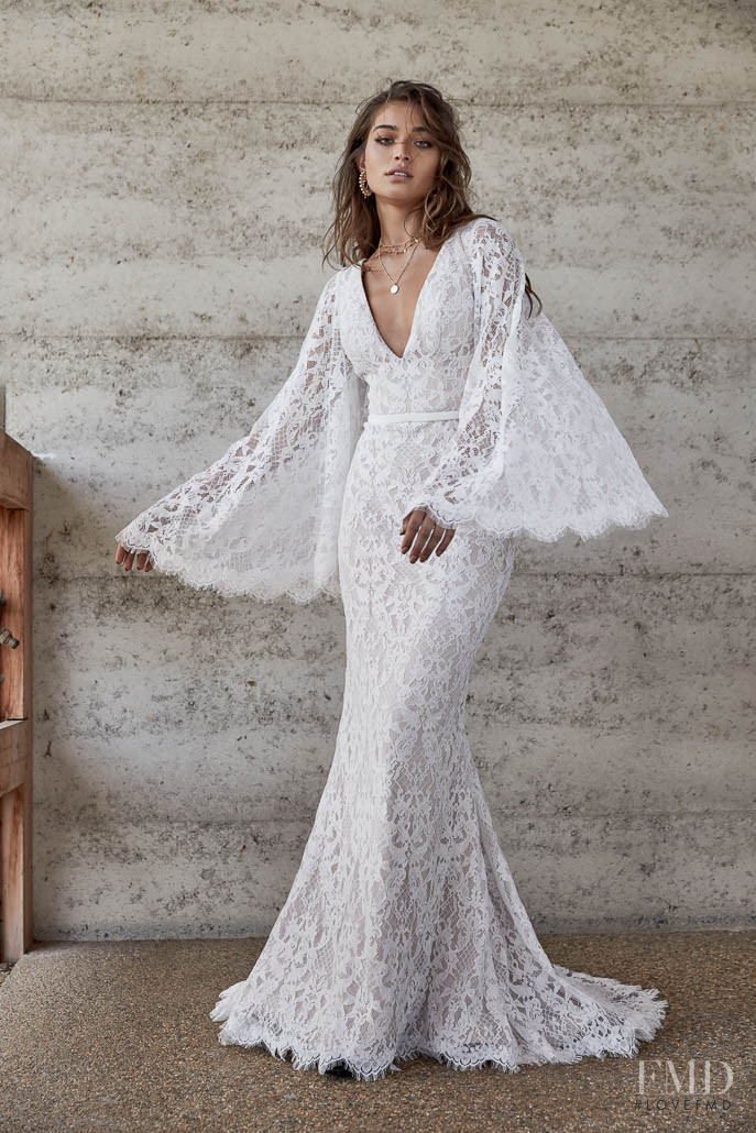 Daniela Lopez Osorio featured in  the One Day Bridal Chosen lookbook for Spring/Summer 2018