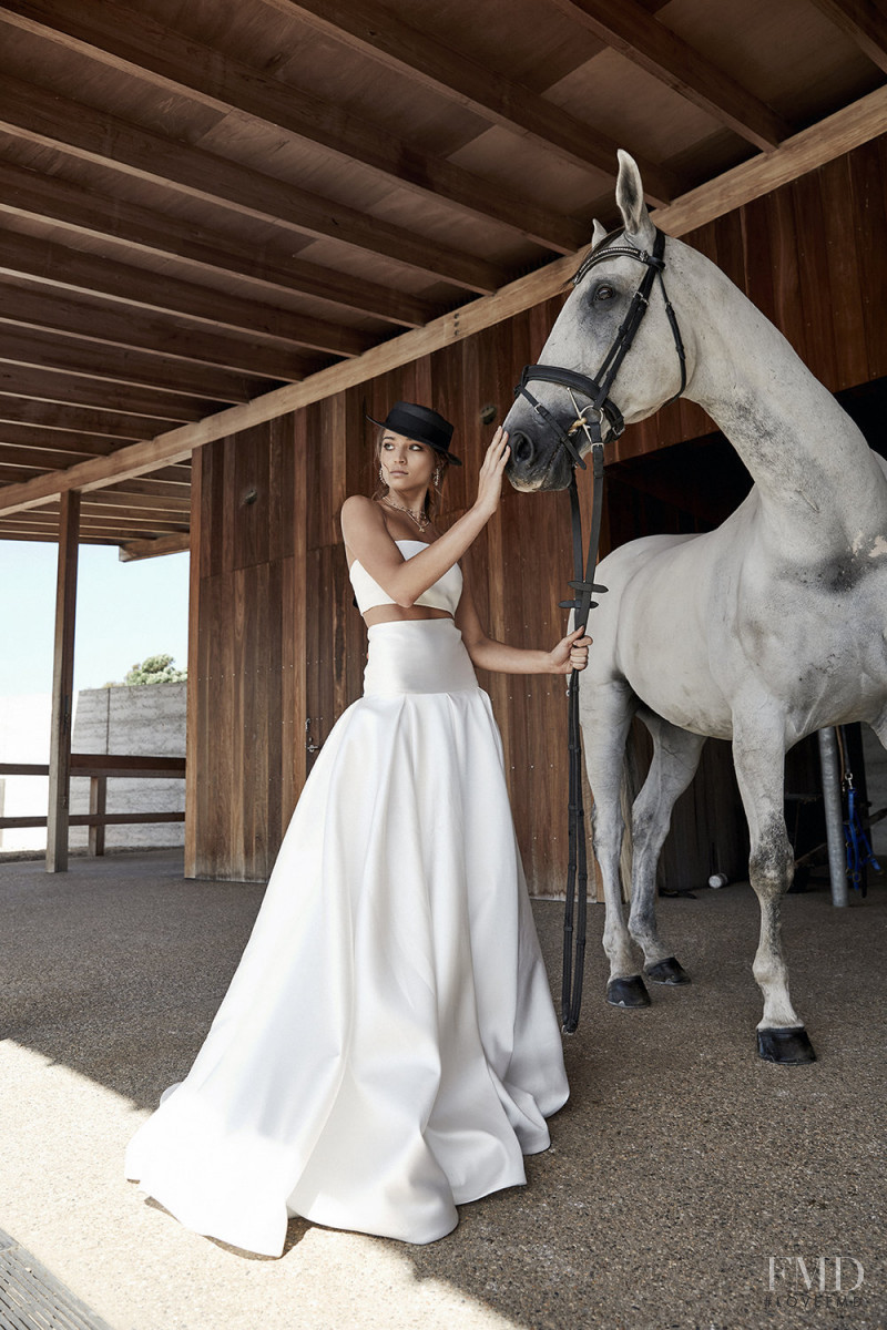 Daniela Lopez Osorio featured in  the One Day Bridal Chosen lookbook for Spring/Summer 2018