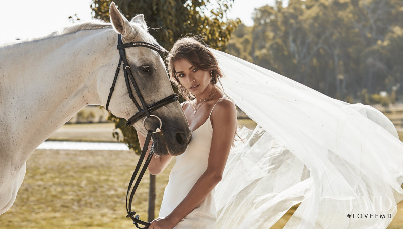 Daniela Lopez Osorio featured in  the One Day Bridal Chosen lookbook for Spring/Summer 2018