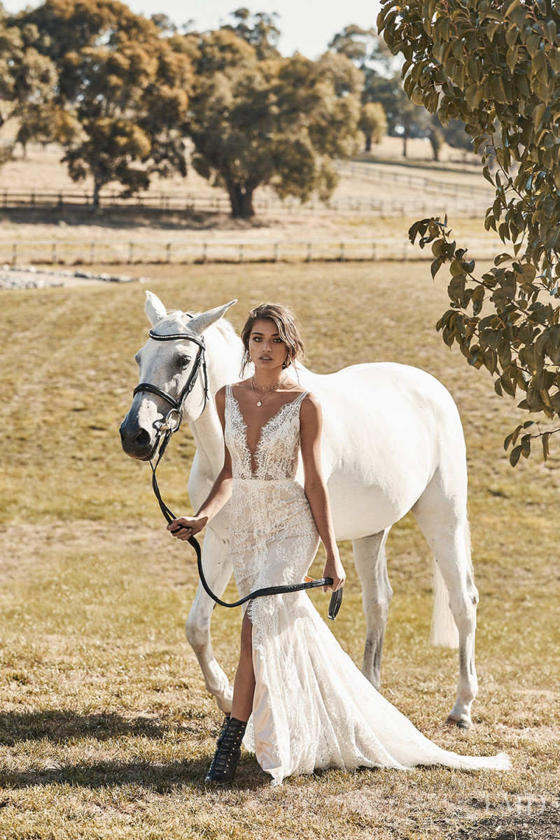 Daniela Lopez Osorio featured in  the One Day Bridal Chosen lookbook for Spring/Summer 2018