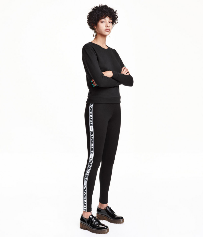 Damaris Goddrie featured in  the H&M catalogue for Summer 2016