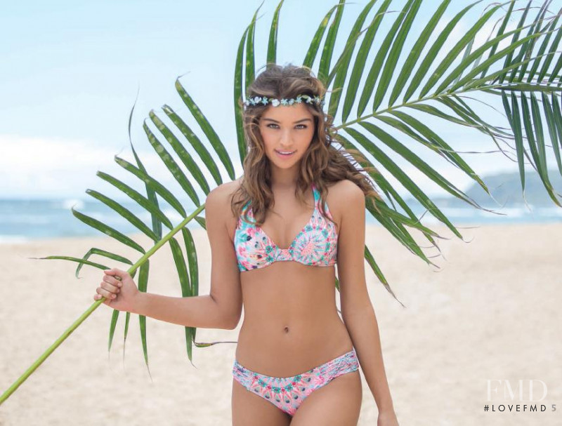 Daniela Lopez Osorio featured in  the Luli Fama lookbook for Autumn/Winter 2015