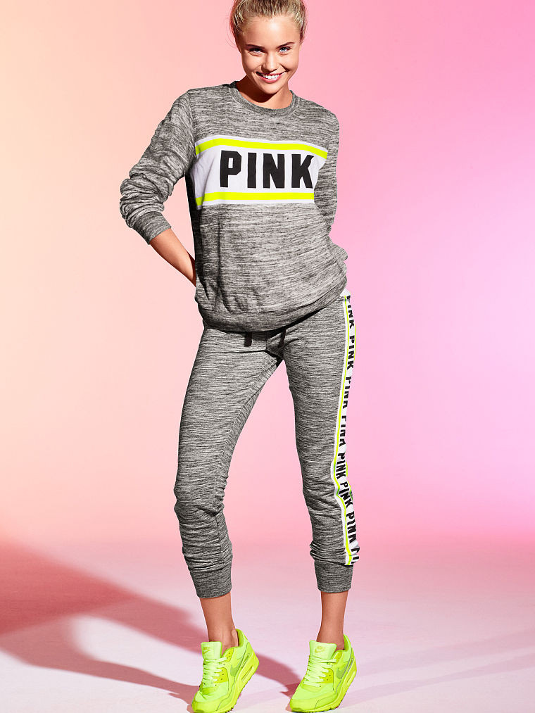 Brooke Perry featured in  the Victoria\'s Secret PINK catalogue for Holiday 2015