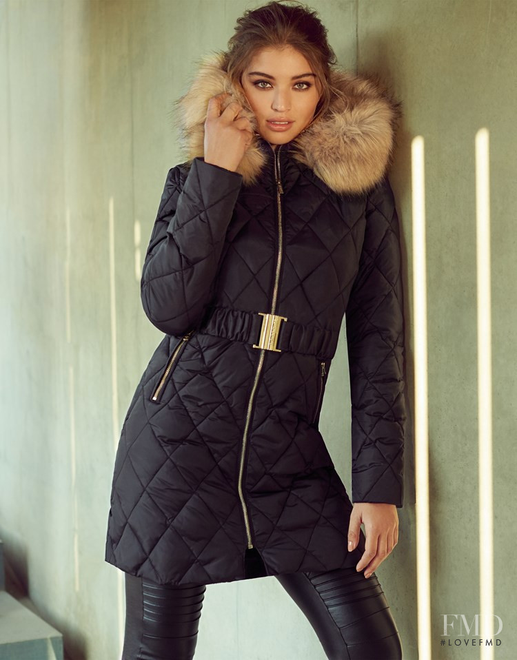 Daniela Lopez Osorio featured in  the Lipsy lookbook for Autumn/Winter 2015