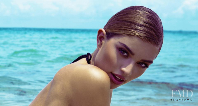 Daniela Lopez Osorio featured in  the Uberliss advertisement for Spring/Summer 2015