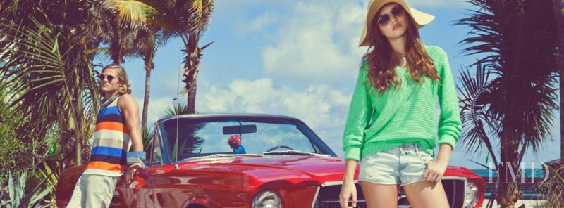 Daniela Lopez Osorio featured in  the nelly.com On The Road lookbook for Spring/Summer 2012