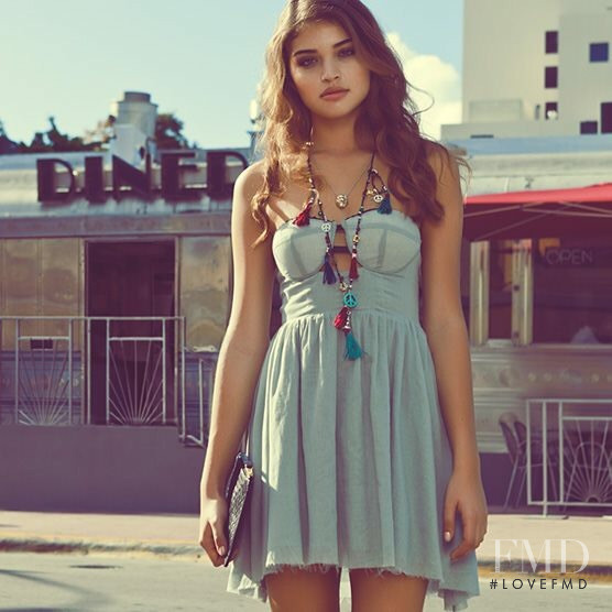 Daniela Lopez Osorio featured in  the nelly.com On The Road lookbook for Spring/Summer 2012