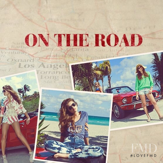 Daniela Lopez Osorio featured in  the nelly.com On The Road lookbook for Spring/Summer 2012