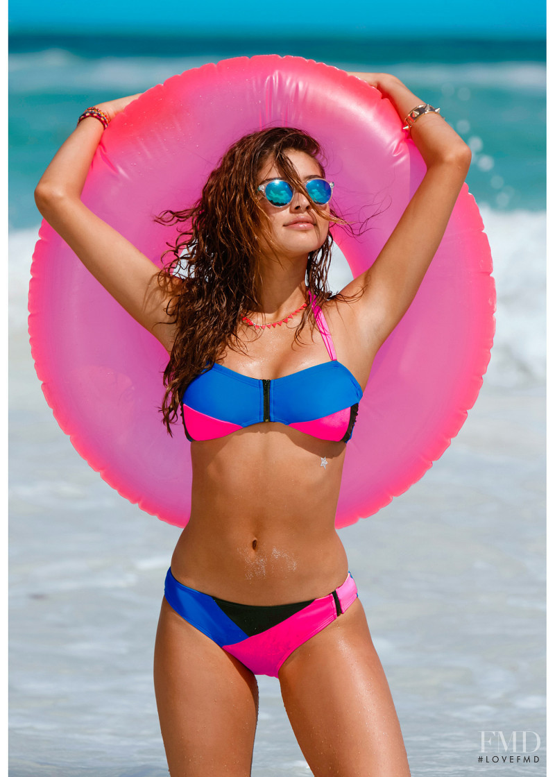 Daniela Lopez Osorio featured in  the Bonprix catalogue for Summer 2015