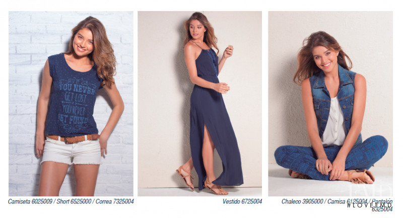 Daniela Lopez Osorio featured in  the Americanino advertisement for Autumn/Winter 2015