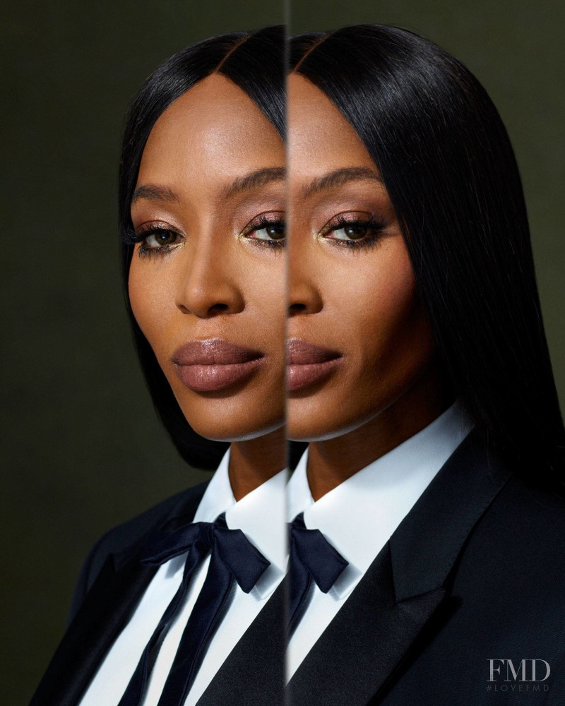 Naomi Campbell featured in  the Burberry advertisement for Christmas 2018