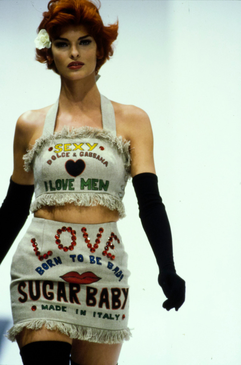 Dolce & Gabbana fashion show for Spring/Summer 1992