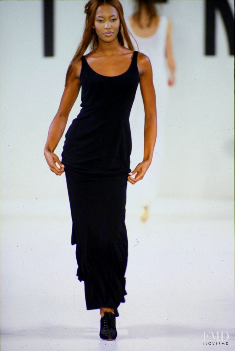 Naomi Campbell featured in  the Richard Tyler fashion show for Spring/Summer 1994