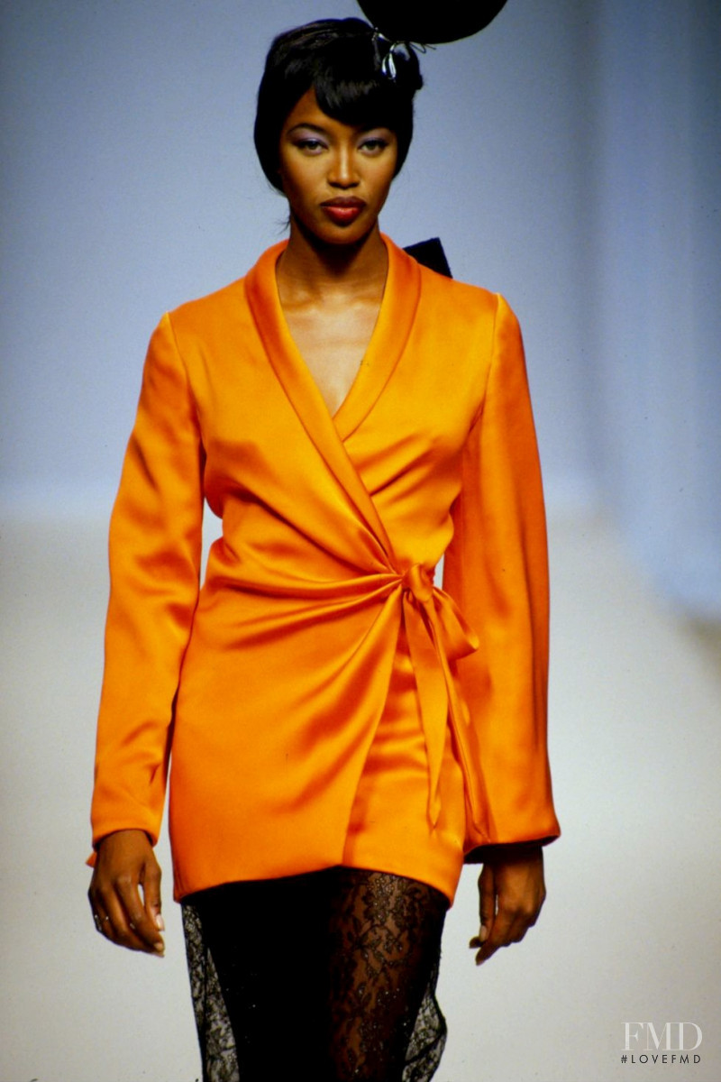 Naomi Campbell featured in  the Guy Laroche fashion show for Spring/Summer 1994