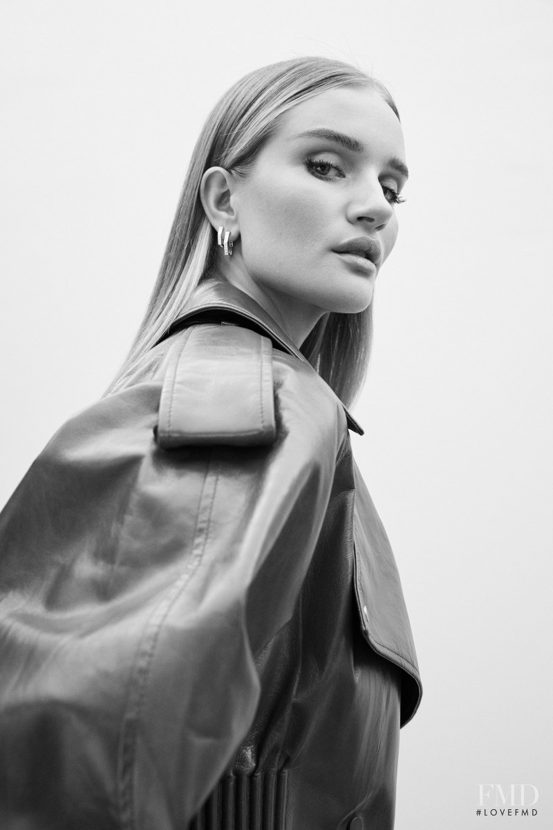 Rosie Huntington-Whiteley featured in  the Gia Borghini advertisement for Spring/Summer 2021