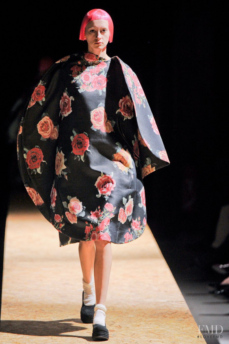 Tatiana Krasikova featured in  the Comme Des Garcons fashion show for Autumn/Winter 2012