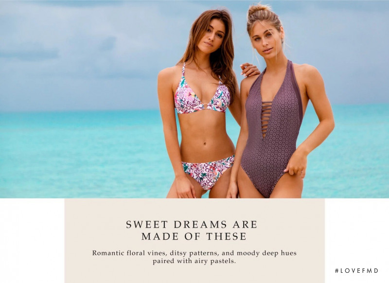 Jehane-Marie Gigi Paris featured in  the SwimSystems lookbook for Resort 2020