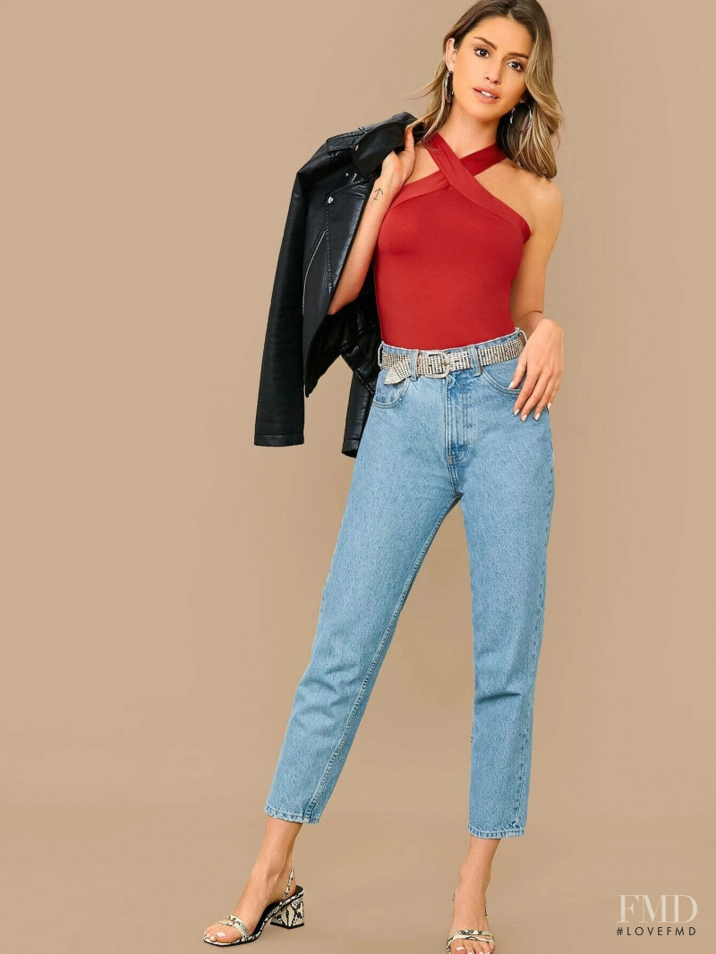 Jehane-Marie Gigi Paris featured in  the Shein catalogue for Spring/Summer 2020