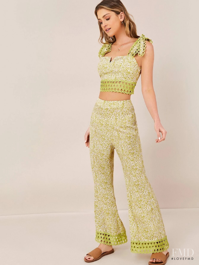 Jehane-Marie Gigi Paris featured in  the Shein catalogue for Spring/Summer 2020