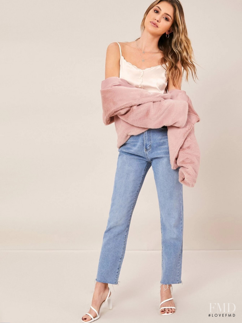 Jehane-Marie Gigi Paris featured in  the Shein catalogue for Spring/Summer 2020