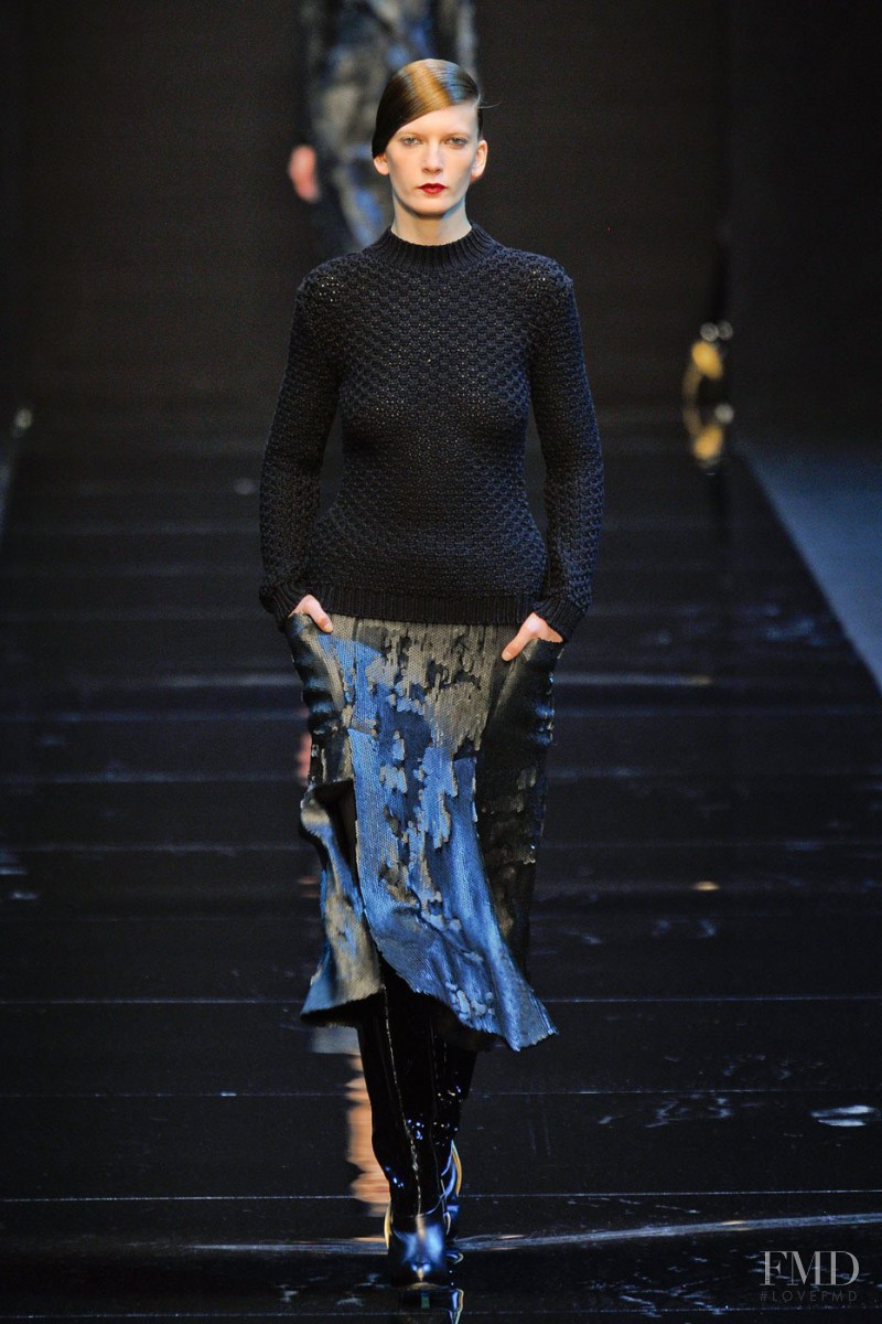 Valerija Kelava featured in  the Guy Laroche fashion show for Autumn/Winter 2012