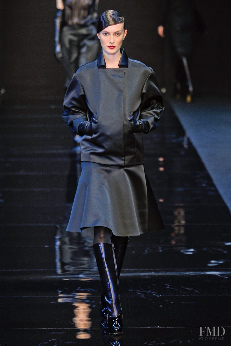 Thana Kuhnen featured in  the Guy Laroche fashion show for Autumn/Winter 2012