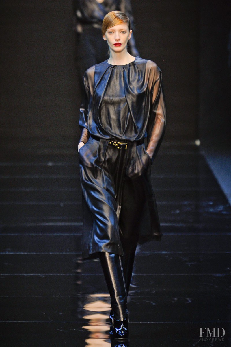 Milagros Schmoll featured in  the Guy Laroche fashion show for Autumn/Winter 2012