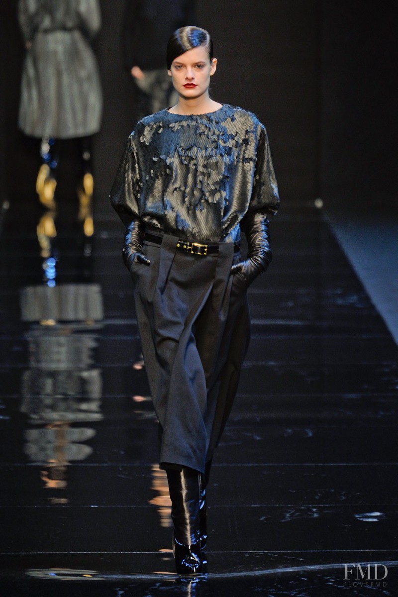 Paula Bertolini featured in  the Guy Laroche fashion show for Autumn/Winter 2012