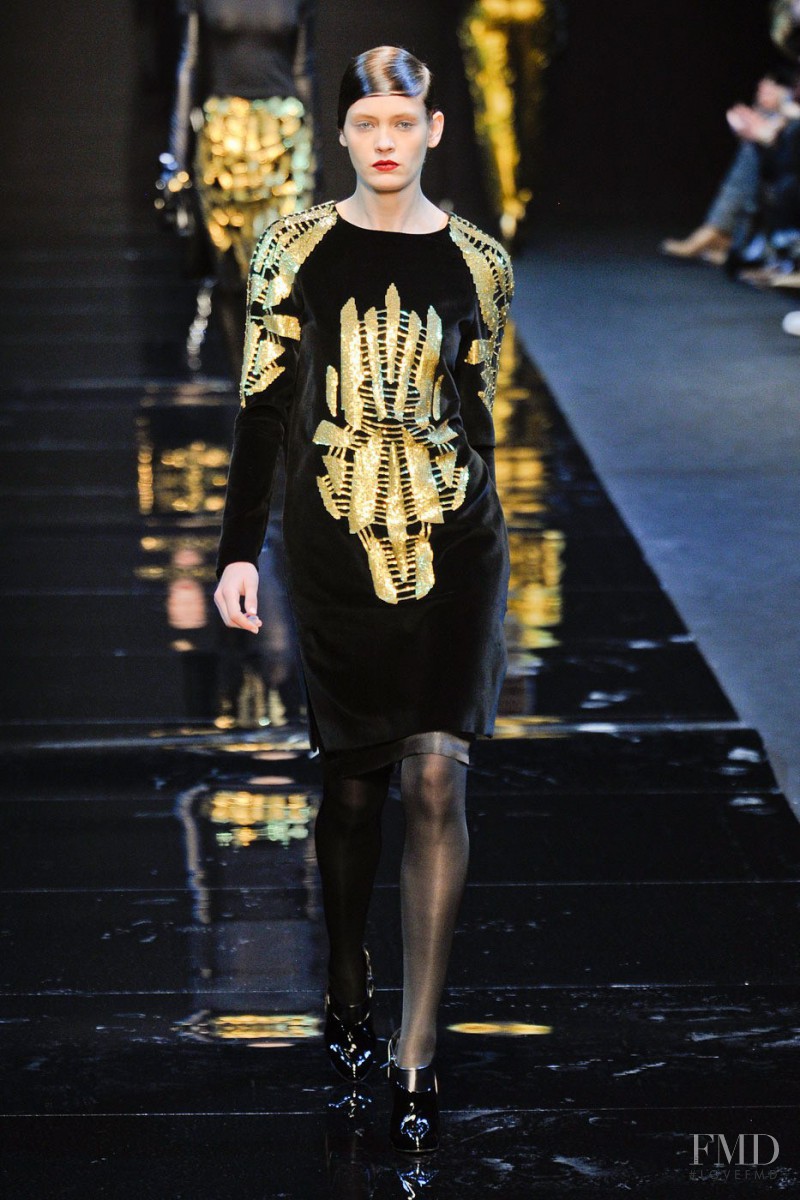 Heidi Mount featured in  the Guy Laroche fashion show for Autumn/Winter 2012