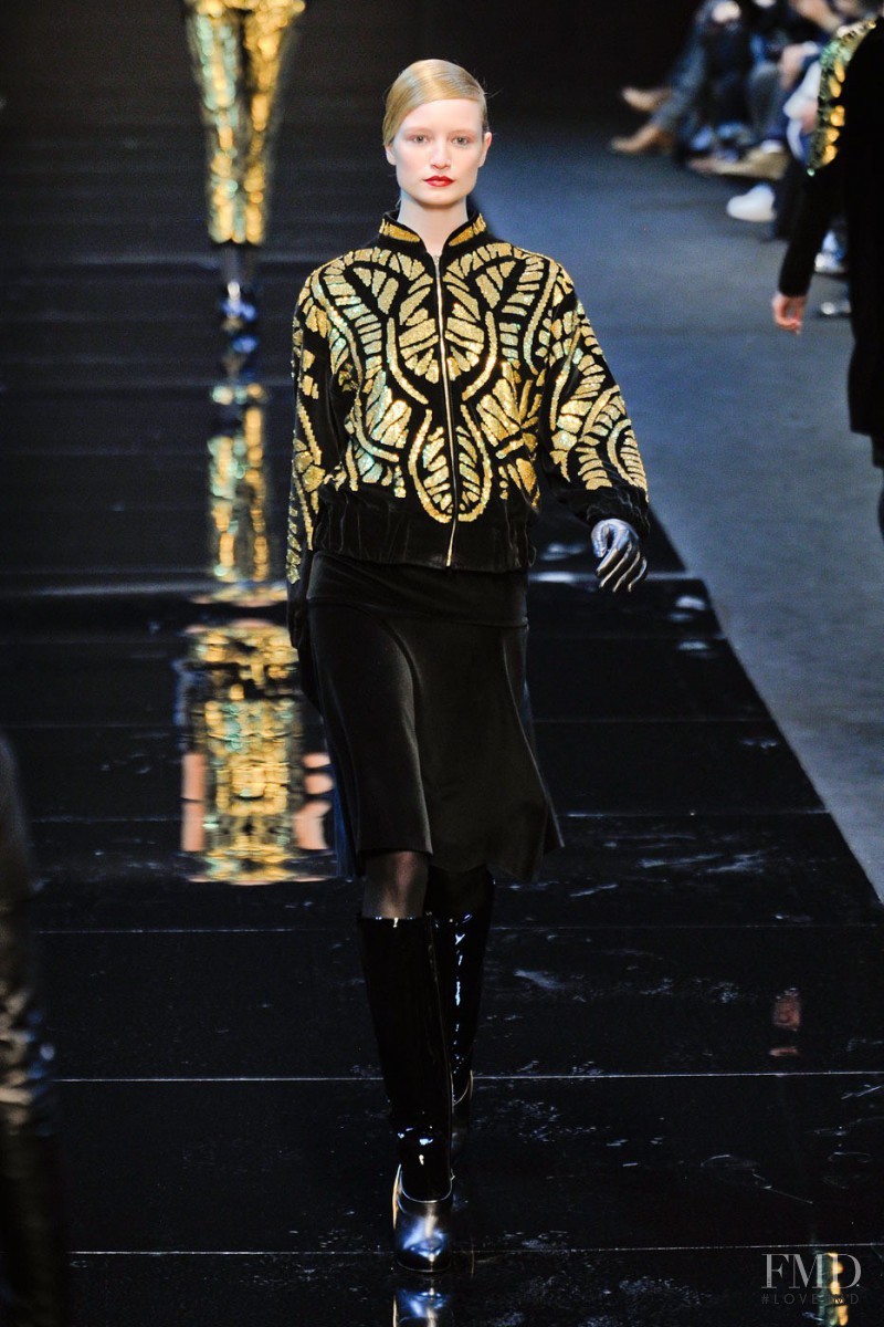 Maud Welzen featured in  the Guy Laroche fashion show for Autumn/Winter 2012