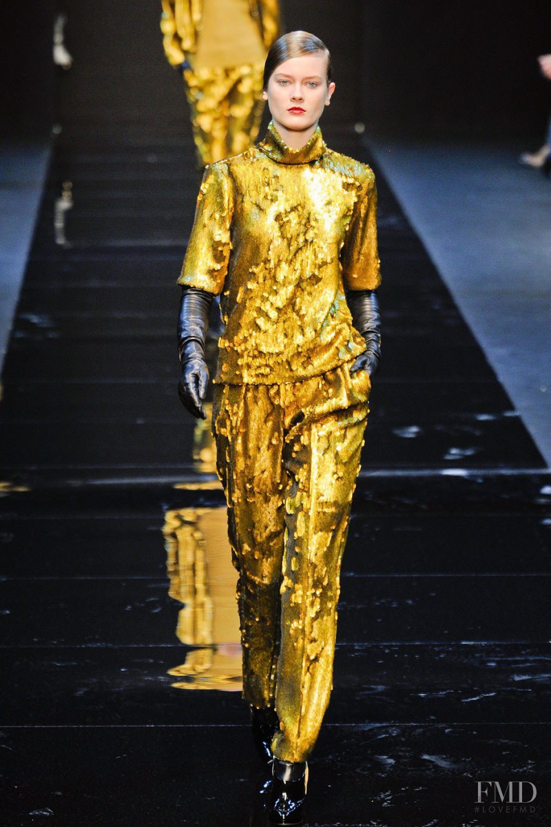 Monika Jagaciak featured in  the Guy Laroche fashion show for Autumn/Winter 2012