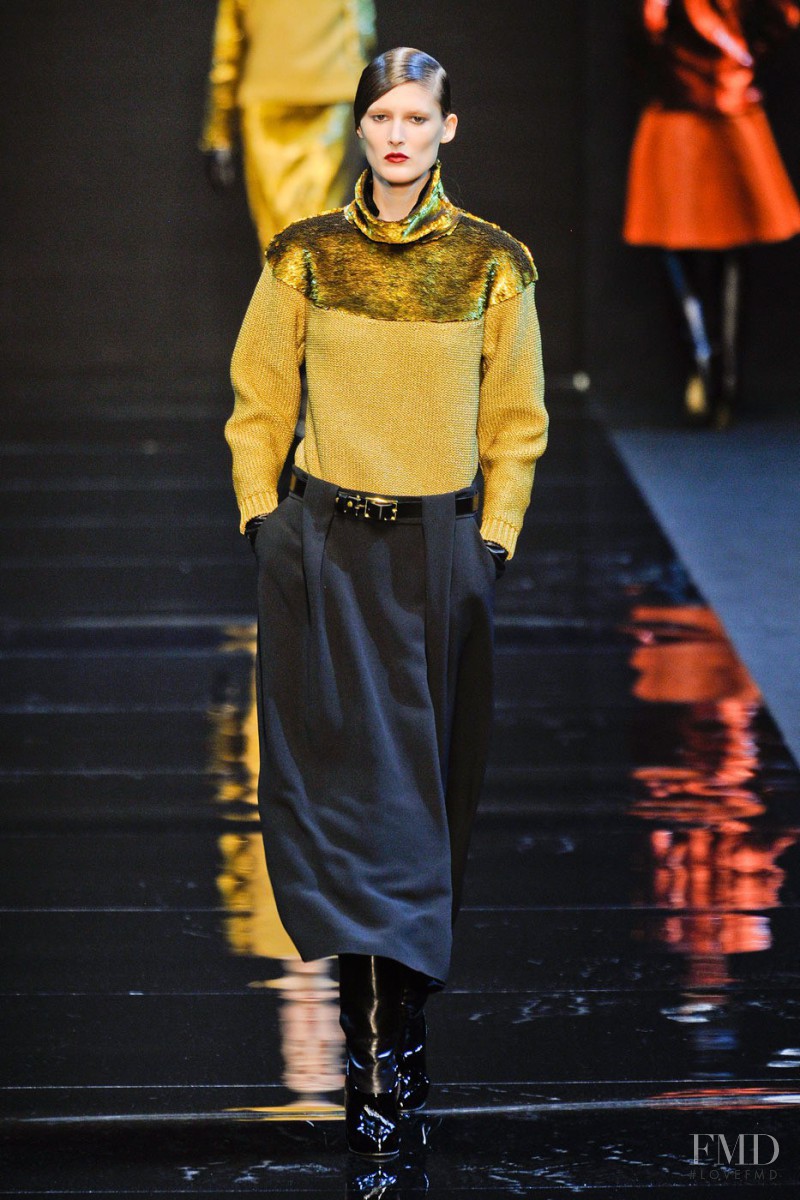 Marie Piovesan featured in  the Guy Laroche fashion show for Autumn/Winter 2012