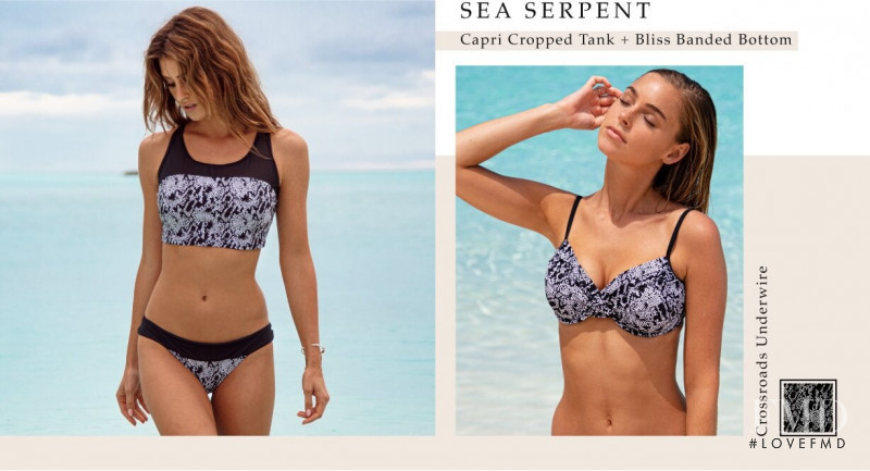 Jehane-Marie Gigi Paris featured in  the SwimSystems lookbook for Summer 2020