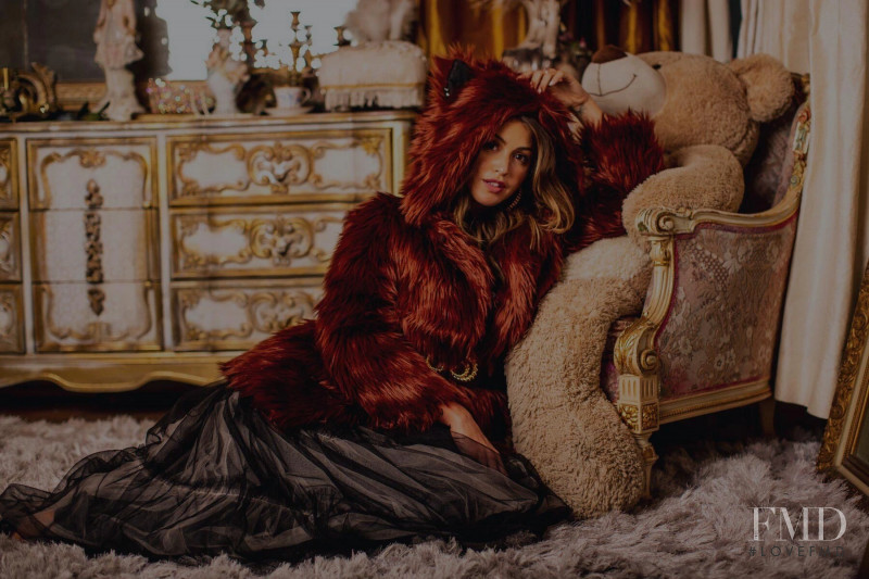 Jehane-Marie Gigi Paris featured in  the SpiritHoods lookbook for Winter 2020