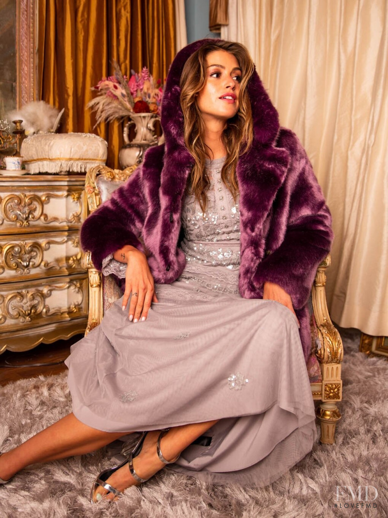 Jehane-Marie Gigi Paris featured in  the SpiritHoods lookbook for Winter 2020