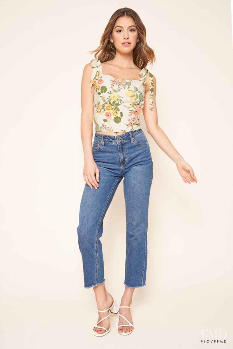 Jehane-Marie Gigi Paris featured in  the Sugarlips catalogue for Spring/Summer 2021