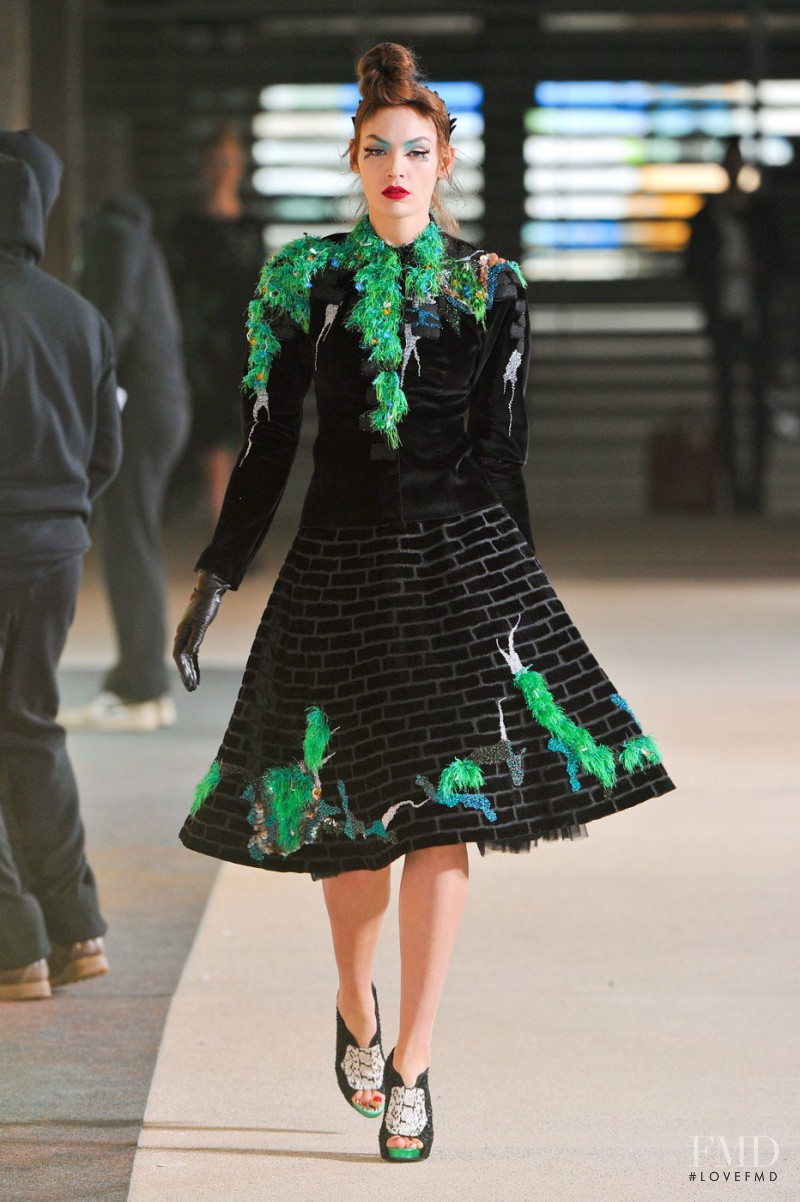 Heidi Mount featured in  the Manish Arora fashion show for Autumn/Winter 2012