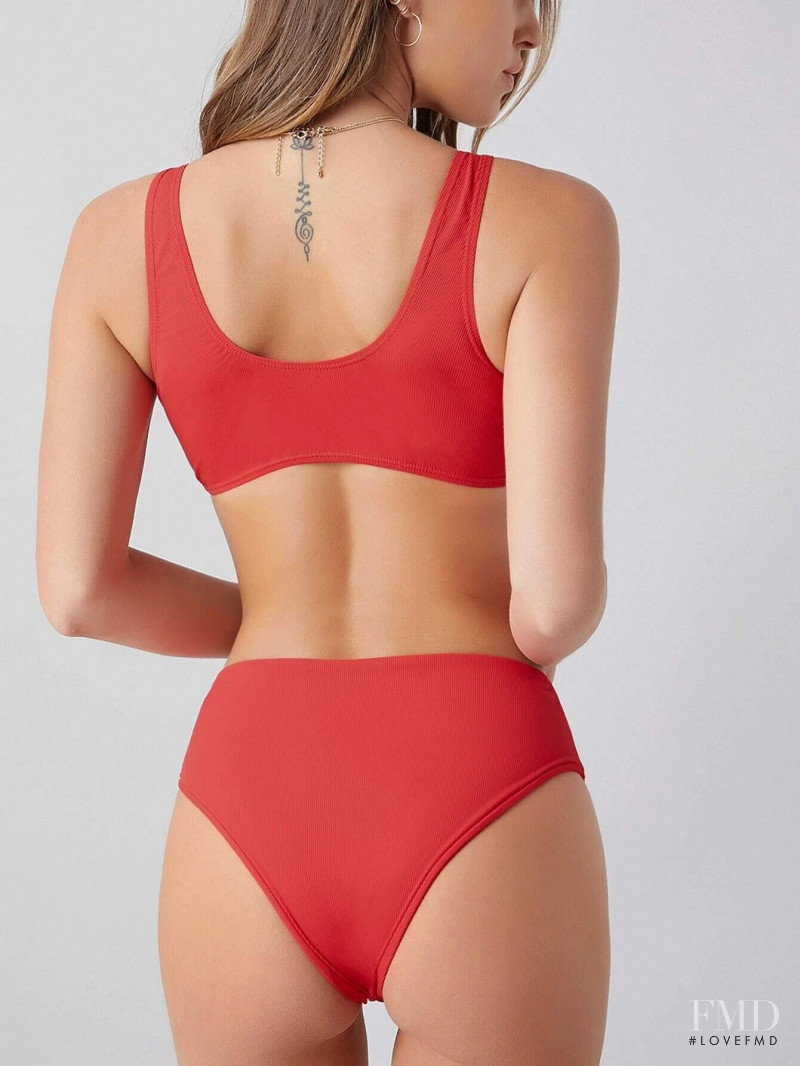 Jehane-Marie Gigi Paris featured in  the Shein Swimwear catalogue for Spring/Summer 2021