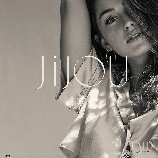 Jehane-Marie Gigi Paris featured in  the JiJou advertisement for Spring/Summer 2021