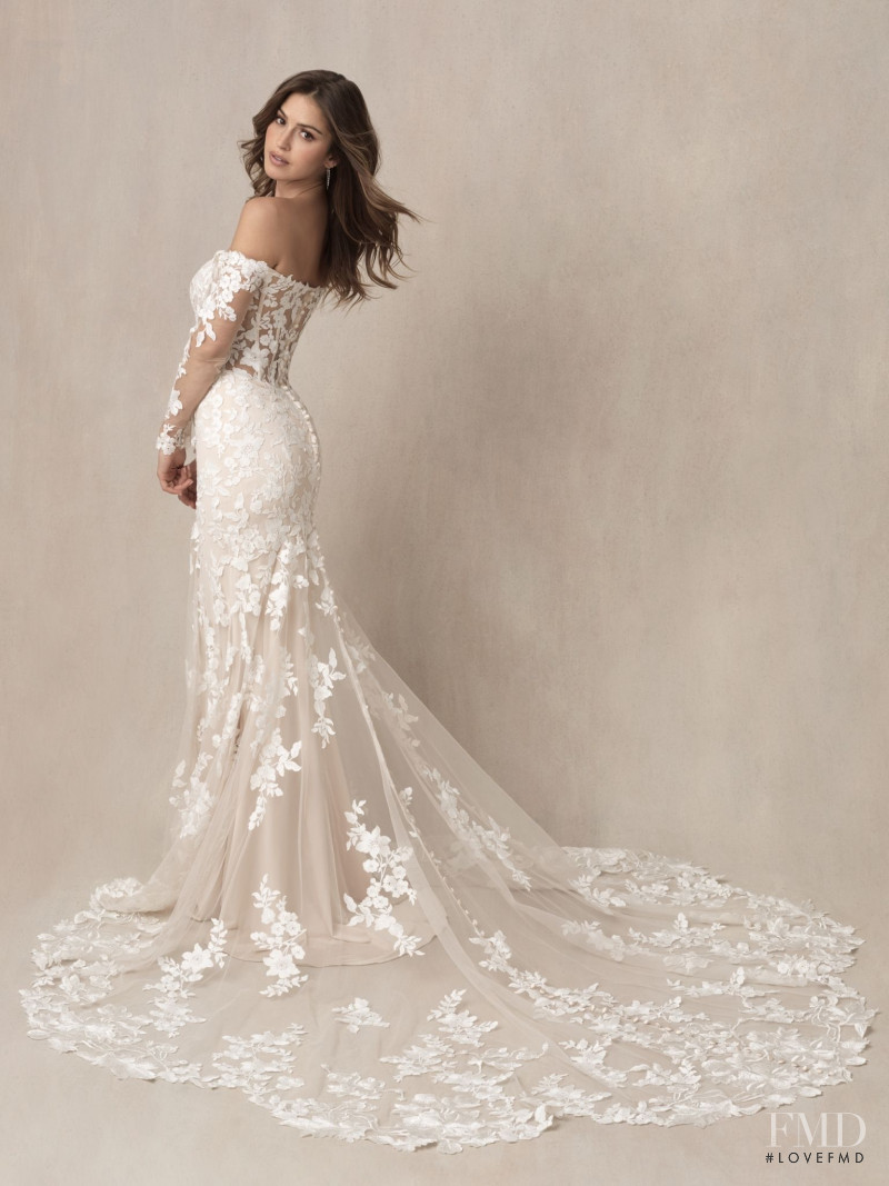 Jehane-Marie Gigi Paris featured in  the Allure Bridals catalogue for Summer 2021