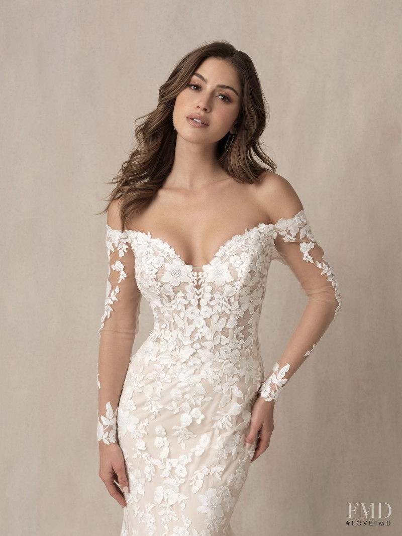 Jehane-Marie Gigi Paris featured in  the Allure Bridals catalogue for Summer 2021