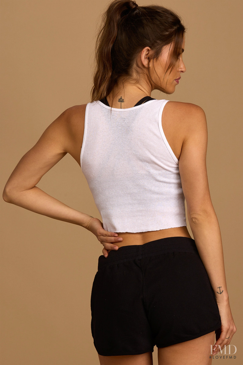 Jehane-Marie Gigi Paris featured in  the Lulus catalogue for Summer 2021