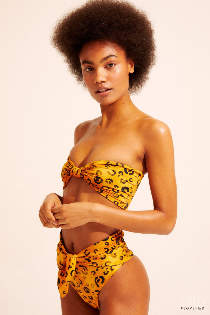 Ange-Marie Moutambou featured in  the Inamorata Woman catalogue for Summer 2020